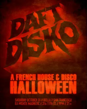 Artwork for Daft Disko Halloween: San Francisco