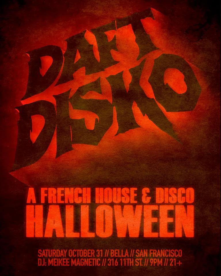Artwork for Daft Disko Halloween: San Francisco