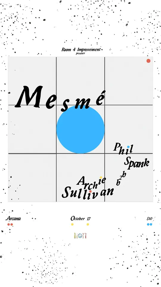 Artwork for ROOM 4 IMPROVEMENT: Mesmé + Archie Sullivan b2b Phil Spank