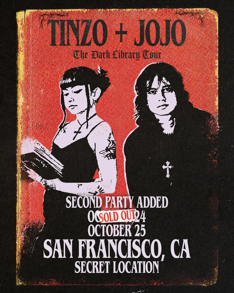 Artwork for Tinzo + Jojo: Dark Library Tour SF (Second Party Added)