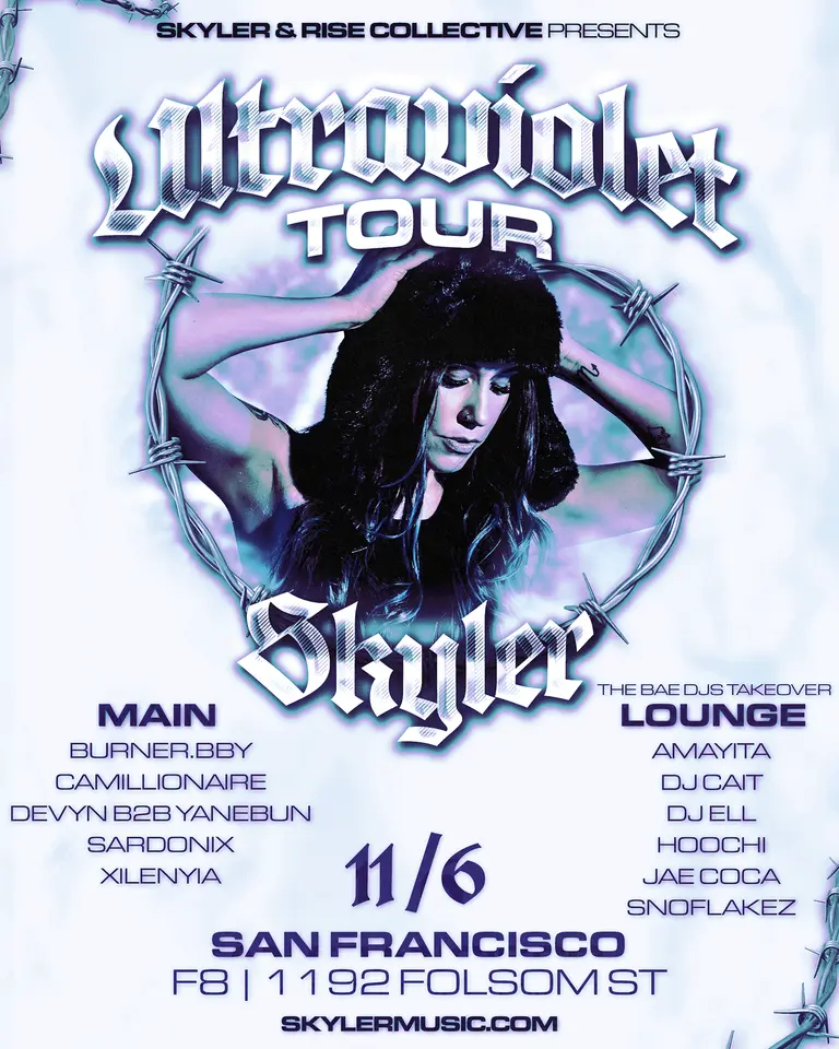 Artwork for SKYLER ULTRAVIOLET TOUR