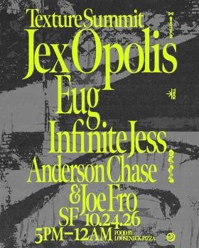 Artwork for Texture Summit Pres. Jex Opolis