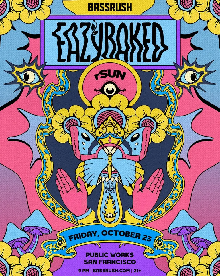 Artwork for EAZYBAKED presented by Public Works & Insomniac