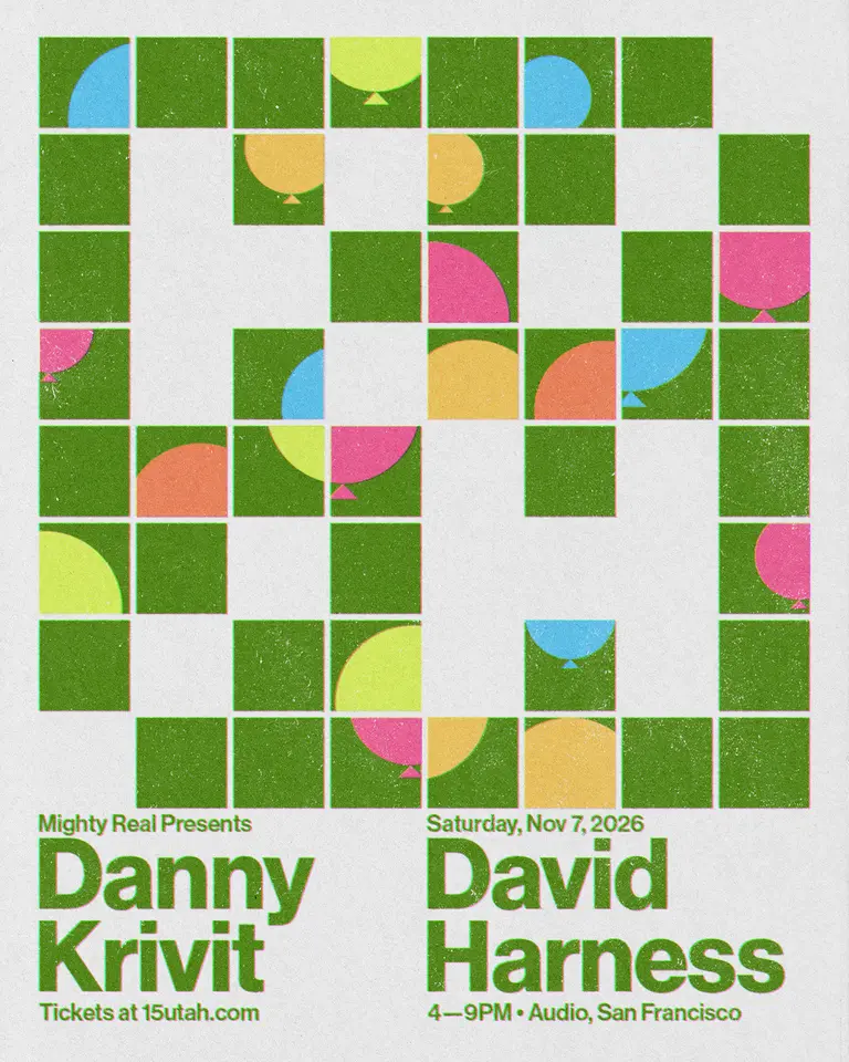 Artwork for Mighty Real with special guest Danny Krivit & David Harness