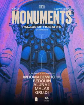 Artwork for Monuments feat. WhoMadeWho, Bedouin, Aluna