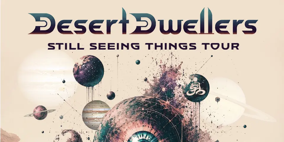 Artwork for Desert Dwellers presented by Public Works & Bicycle Day