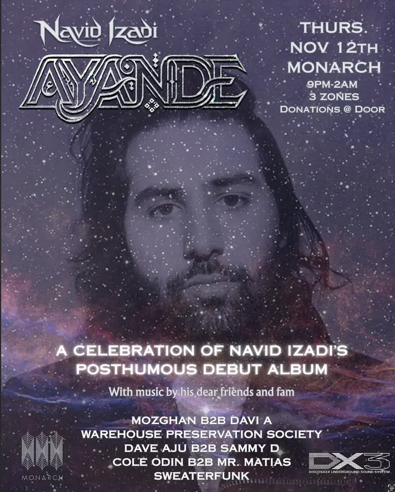 Artwork for Navid Izadi: AYANDE — A Celebration of Life & Music