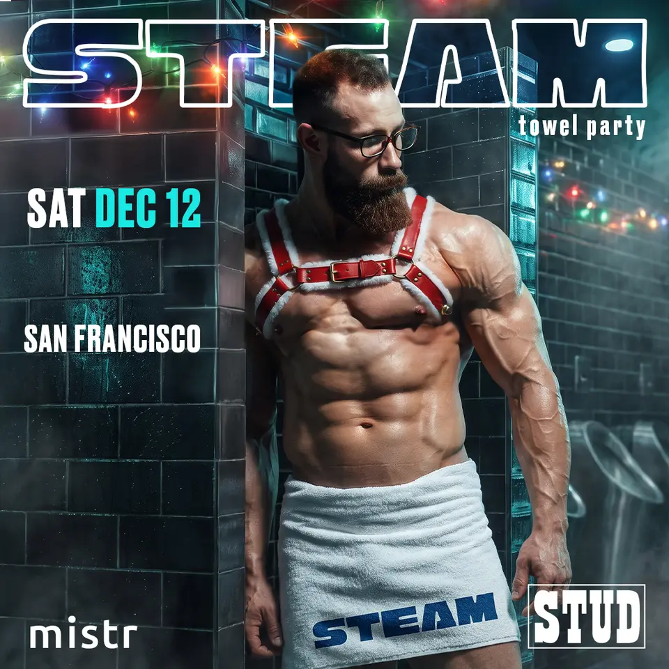 Artwork for Steam Towel Party San Francisco