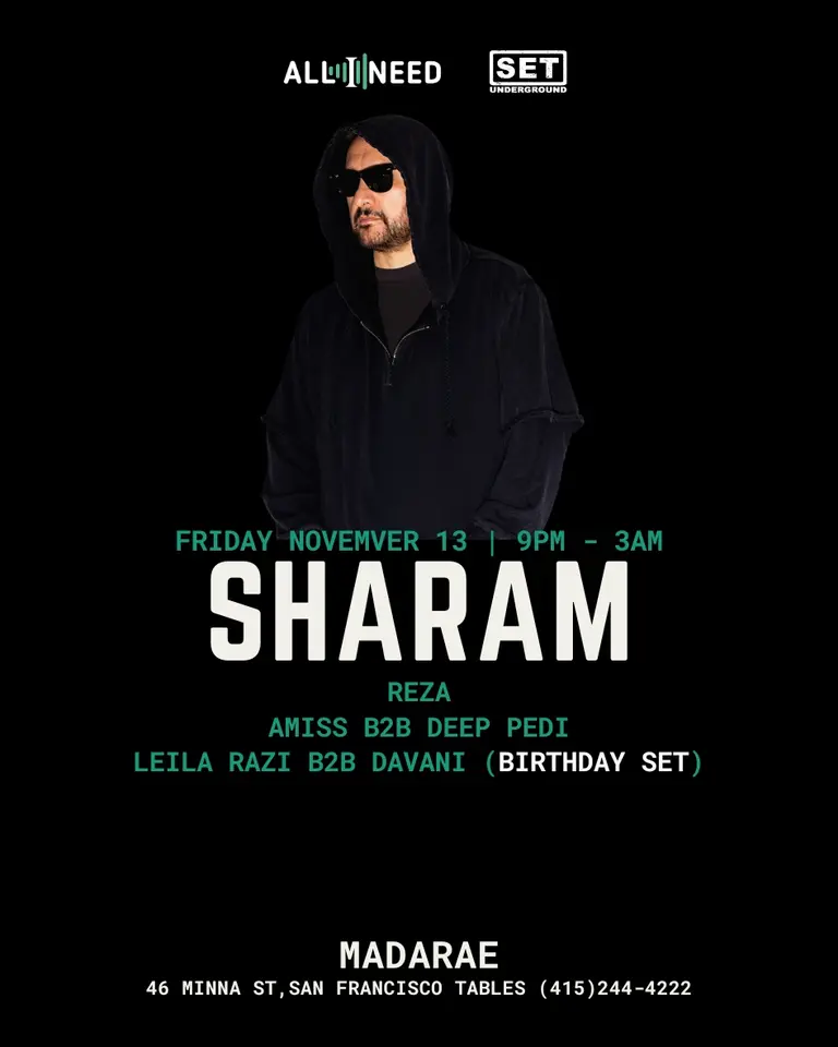 Artwork for Sharam (Deep Dish) at MadaRae